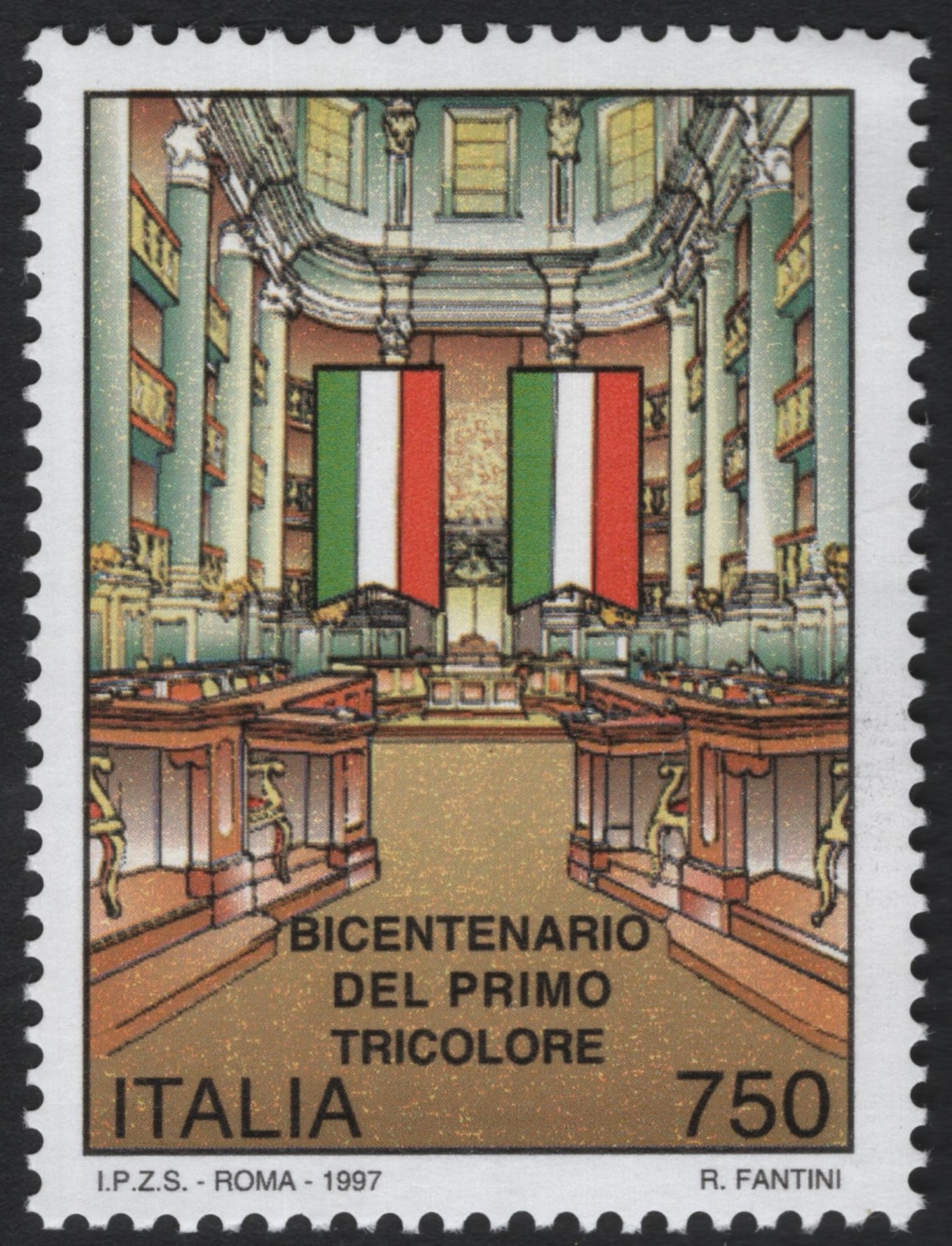 SCG8034 - Italy 1997 – Bicentennial of the First Tricolour