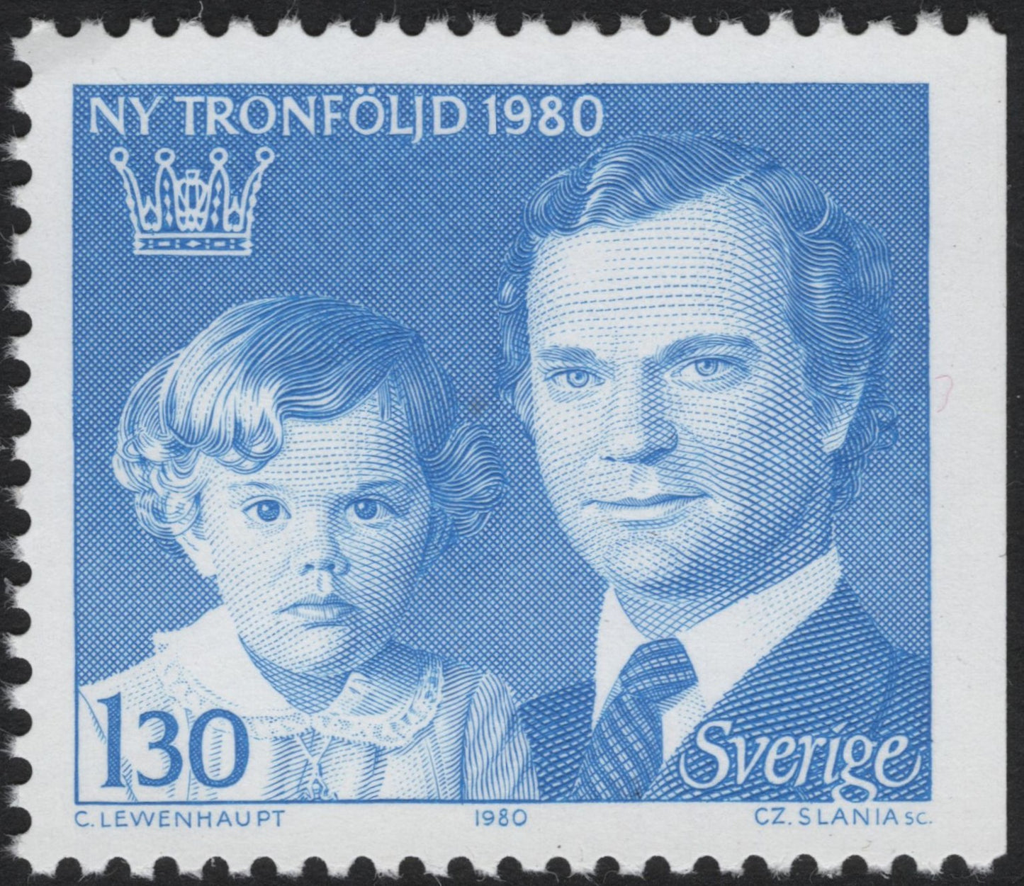 SCG8025 - Sweden 1980 – New Heir to the Throne