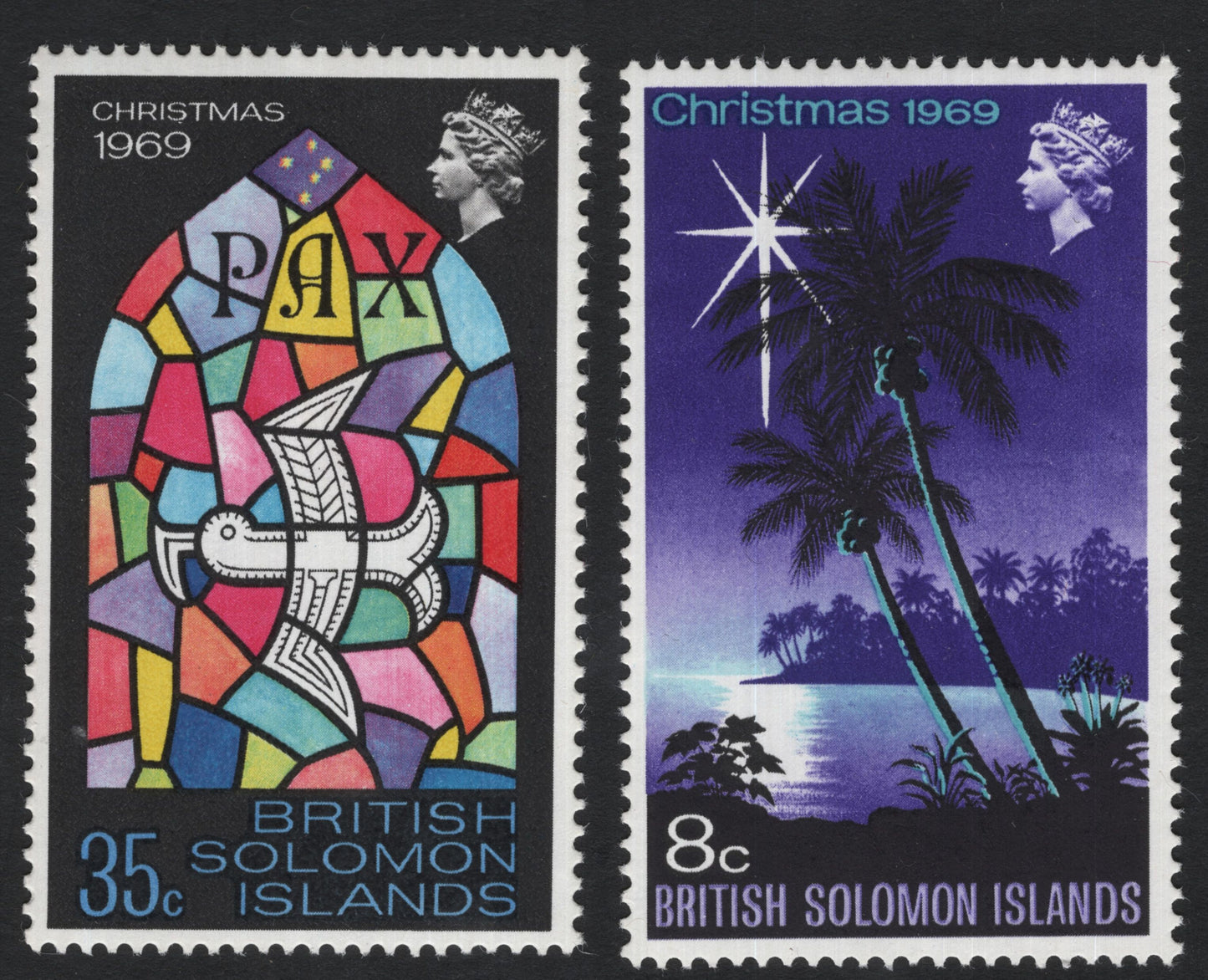SCG8053 - British Solomon Islands – Christmas 1969 Set