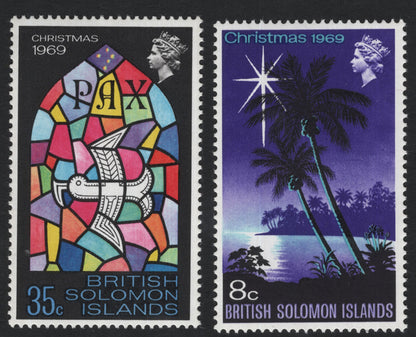 SCG8053 - British Solomon Islands – Christmas 1969 Set