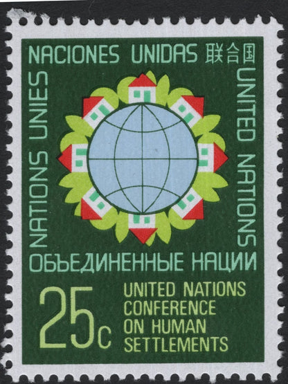 SCG8057 - United Nations 1976 – Conference on Human Settlements (Habitat I), New York Issue