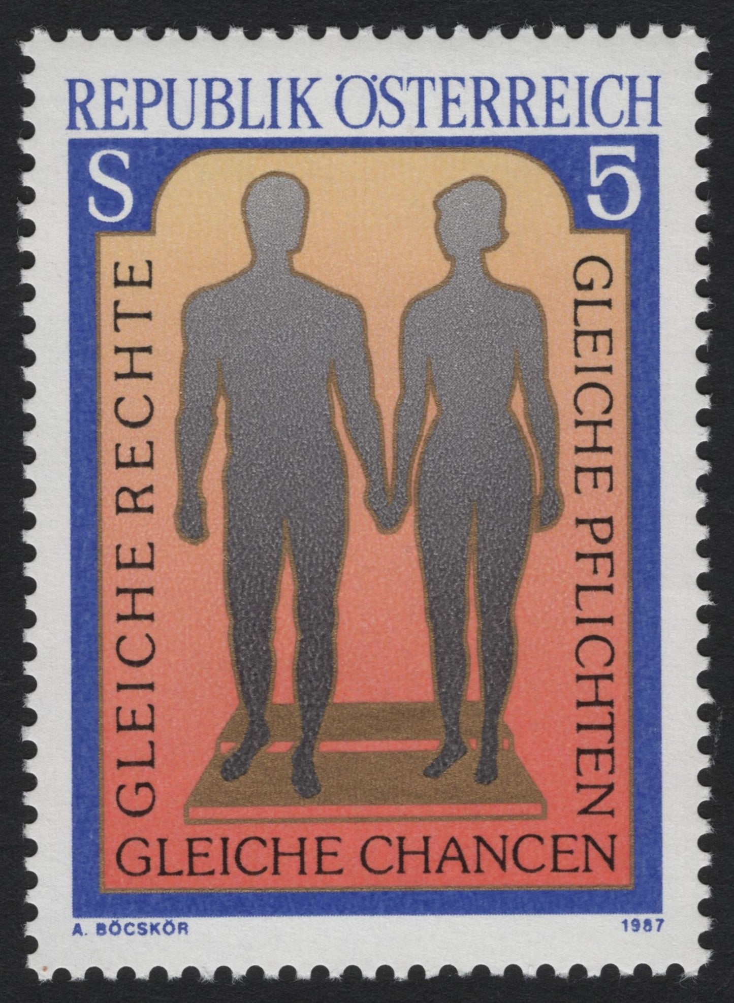 SCG8139 - Austria 1987 – Equality of Rights and Opportunities
