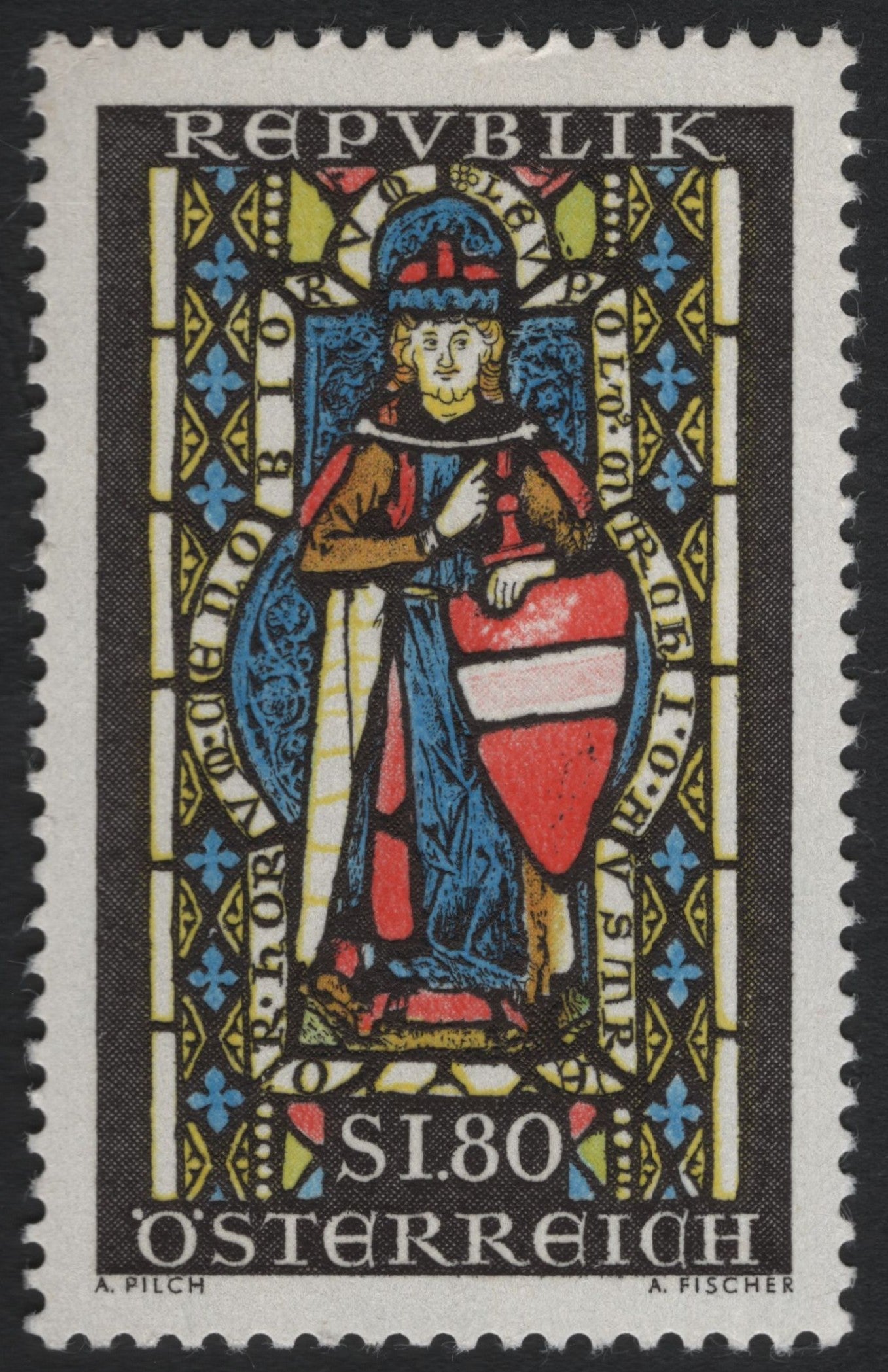 SCG8141 - Austria 1969 – Duke Leopold V Stained Glass Window