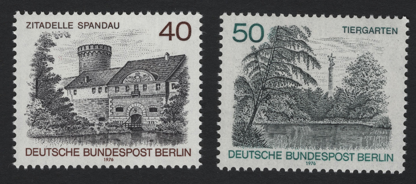 SCG8131 - Berlin Landmarks Series – Spandau Citadel & Tiergarten (1976)