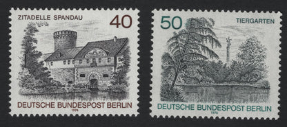 SCG8131 - Berlin Landmarks Series – Spandau Citadel & Tiergarten (1976)