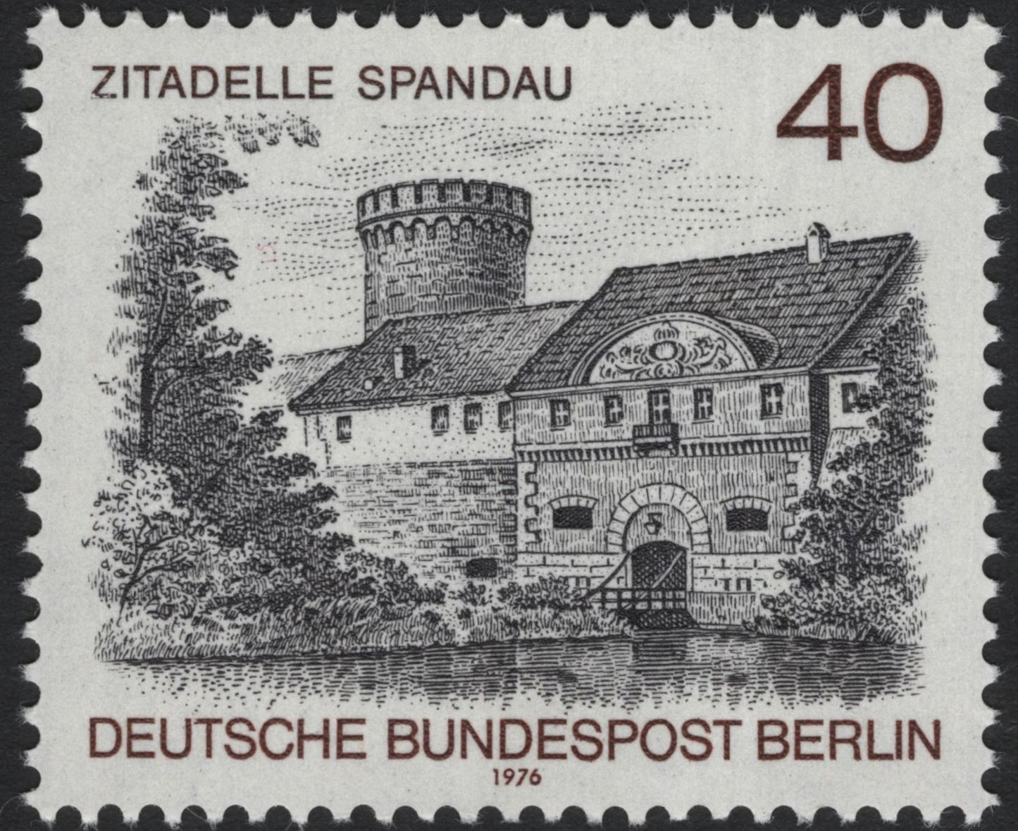 SCG8131 - Berlin Landmarks Series – Spandau Citadel & Tiergarten (1976)