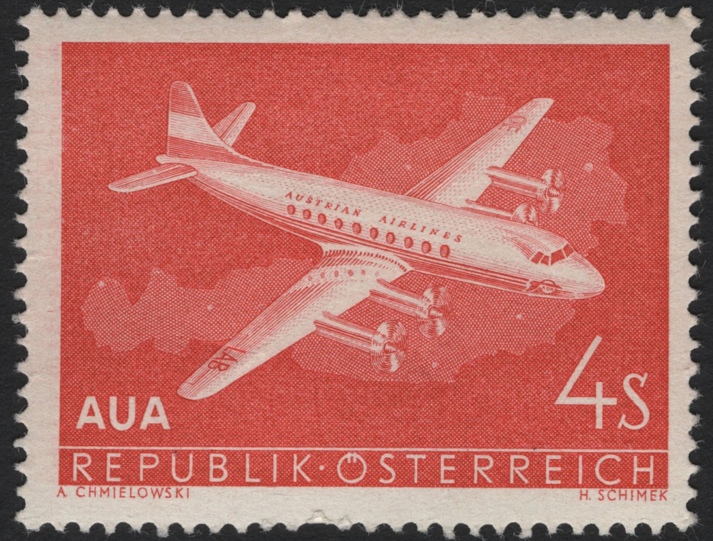 SCG8133 - Austria 1961 Airmail & LUFOSTA Vienna Issue