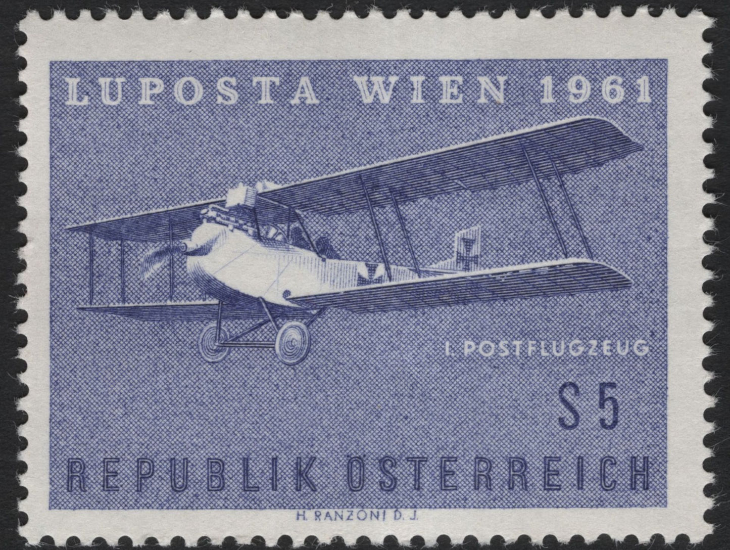 SCG8133 - Austria 1961 Airmail & LUFOSTA Vienna Issue