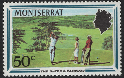 SCG8128 - Montserrat Scenic Definitives – War Memorial, Fort St. George, Carr’s Bay & Golf Course