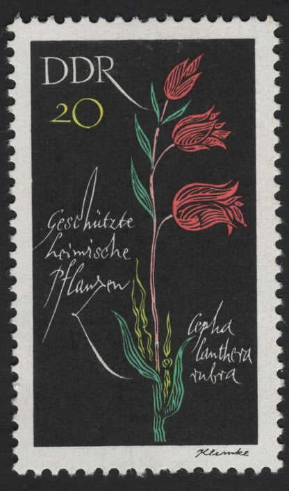 SCG8129 - East Germany 1969 – Protected Native Plants Series