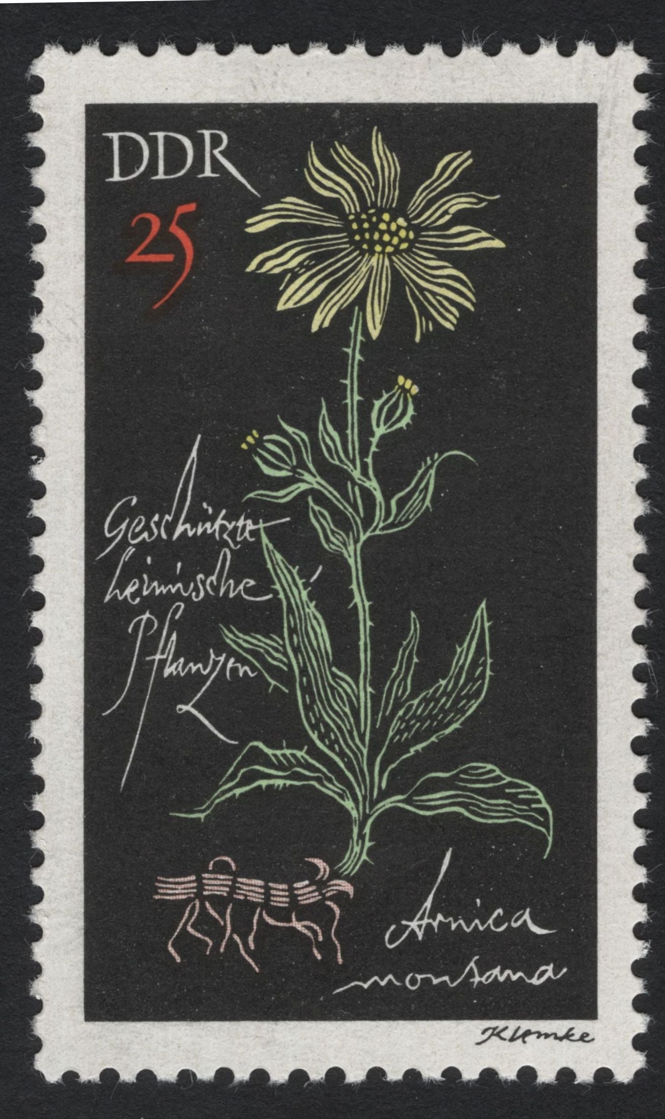 SCG8129 - East Germany 1969 – Protected Native Plants Series