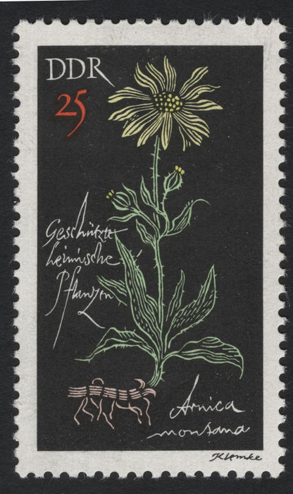 SCG8129 - East Germany 1969 – Protected Native Plants Series