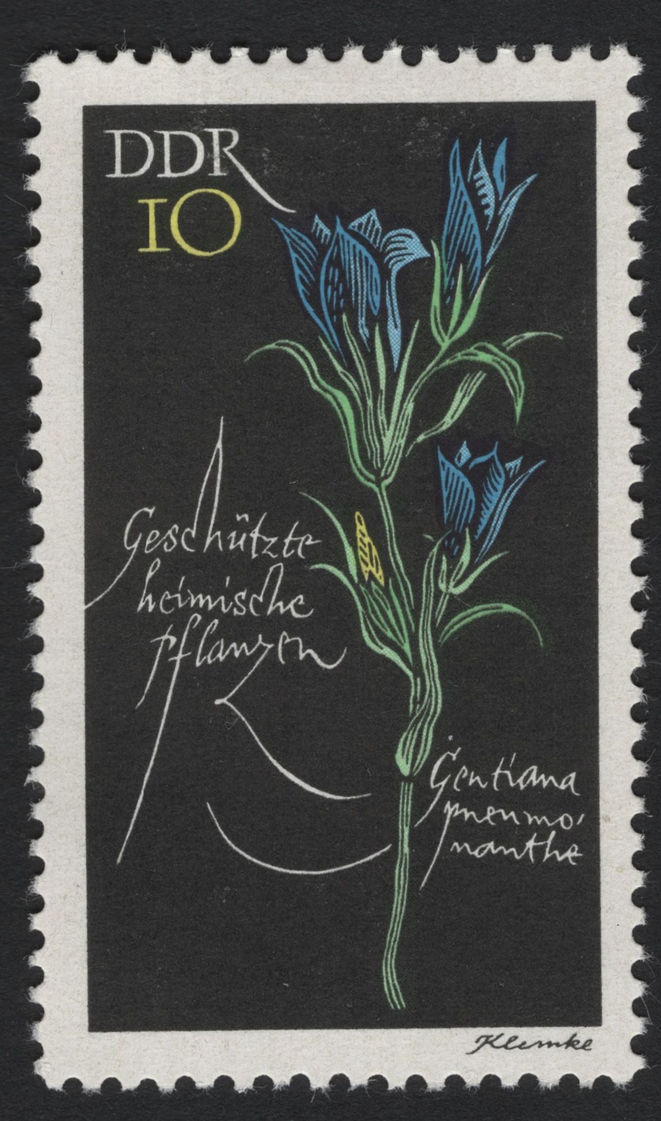 SCG8129 - East Germany 1969 – Protected Native Plants Series