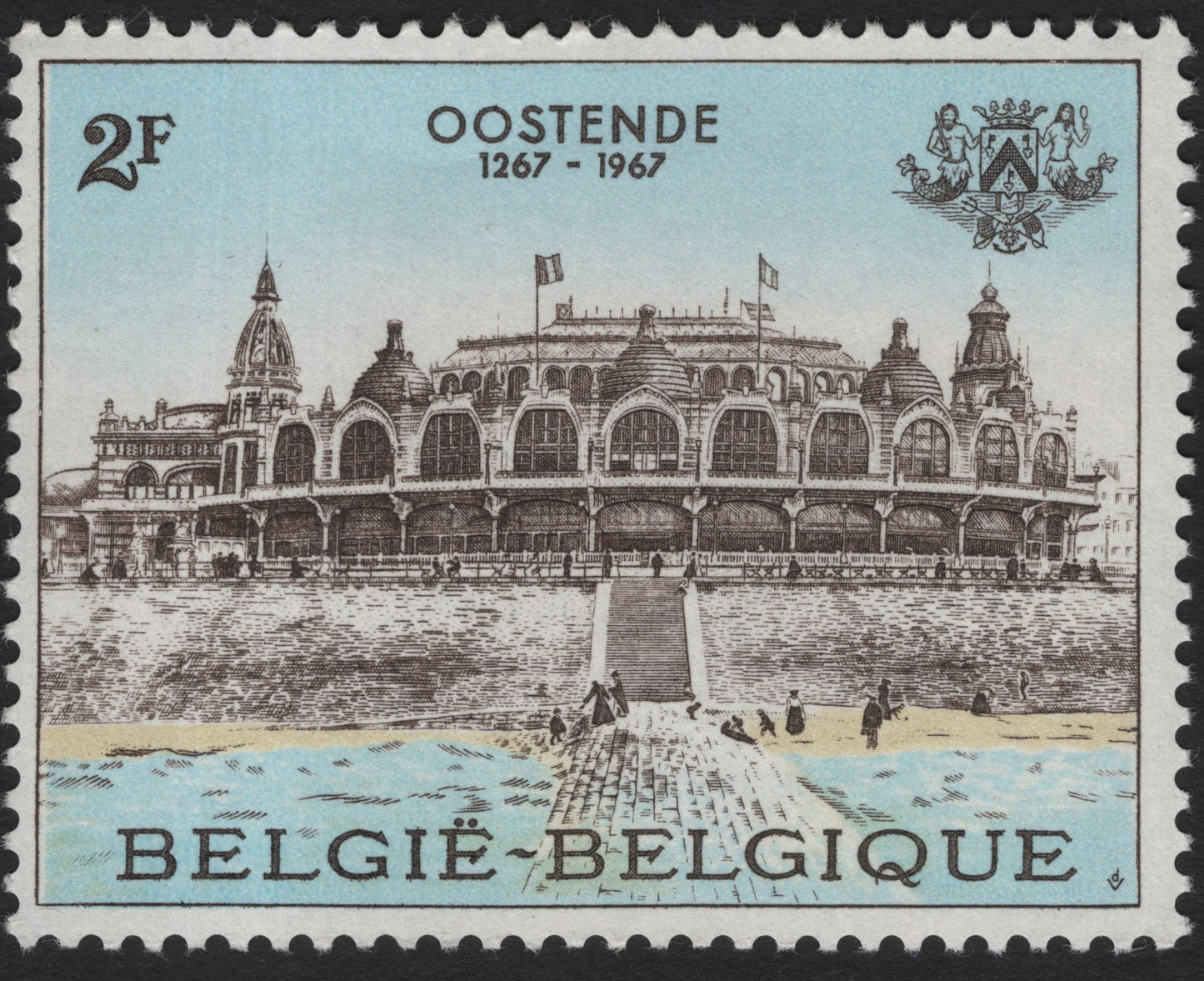 SCG8419 - Belgium 1967 – 700th Anniversary of Ostend