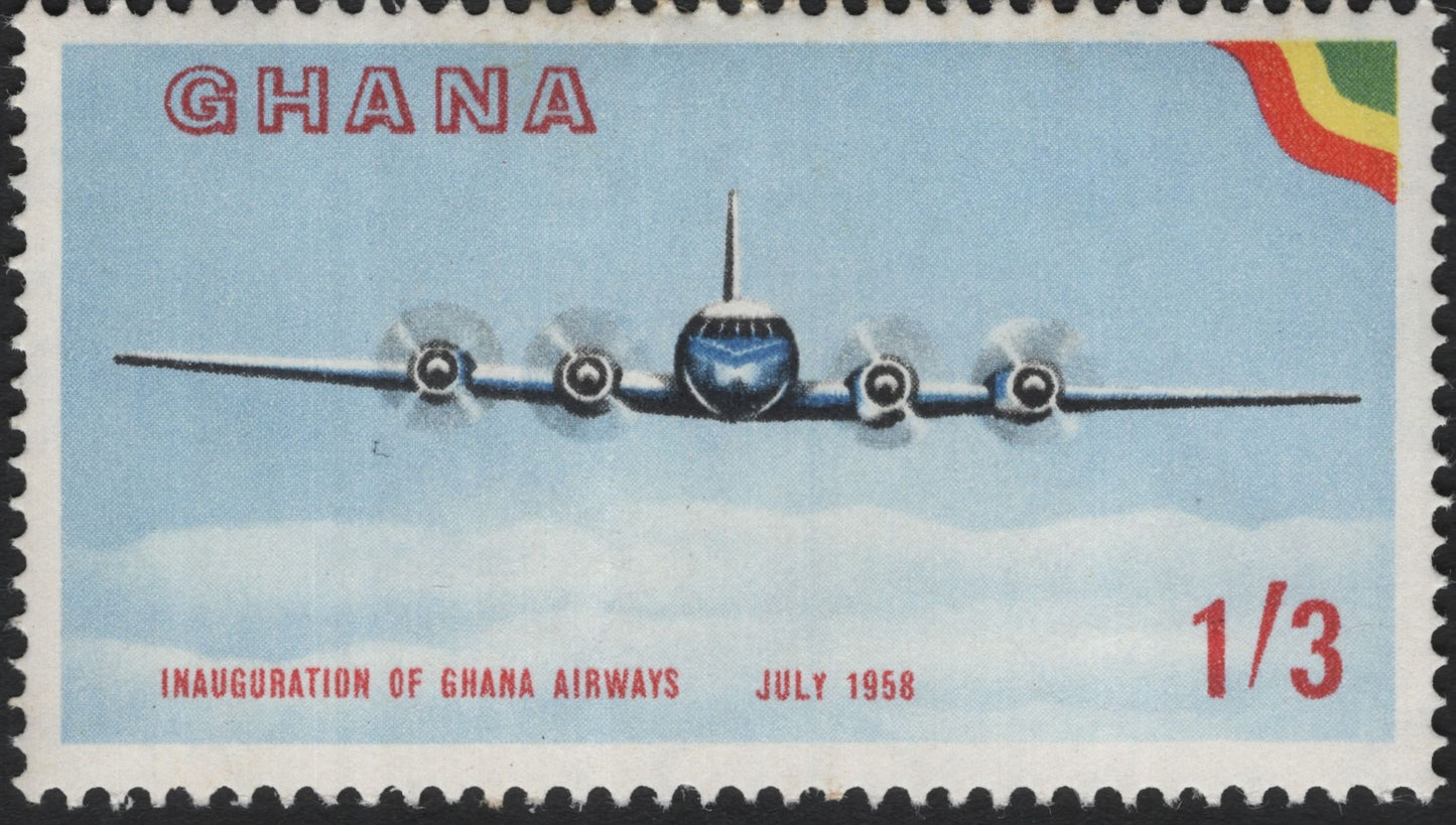 SCG8431 - Ghana – 1958 “Inauguration of Ghana Airways” Stamp