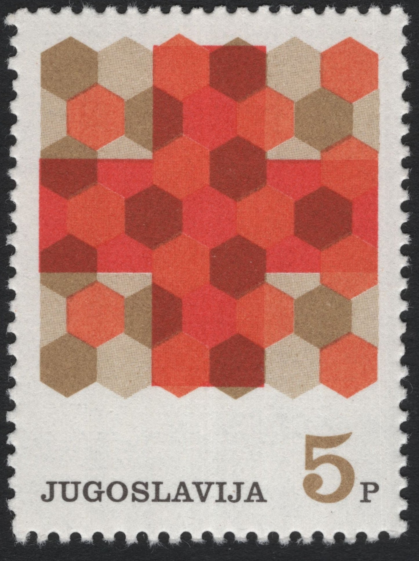 SCG8444 - 🇾🇪 Yugoslavia 1963 – Red Cross Centenary (5-Dinar Issue)