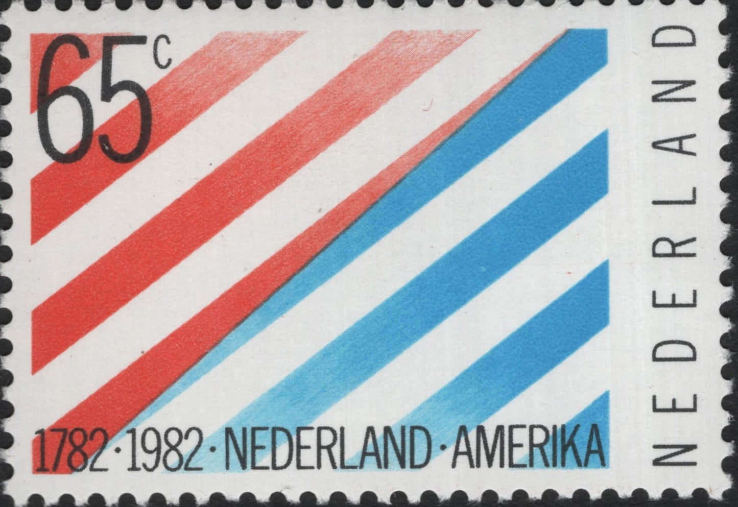 SCG8424 - Netherlands 1982 “Nederland-Amerika” Bicentennial of Diplomatic Relations Stamp