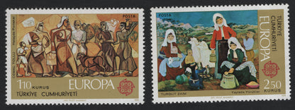 SCG8684 - Turkey 1975 Europa – “Hatayda Portakal” and “Yaylada Yörükler”