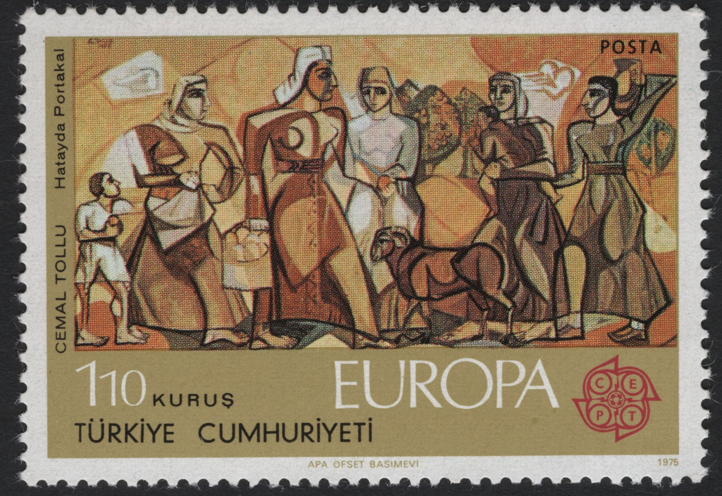 SCG8684 - Turkey 1975 Europa – “Hatayda Portakal” and “Yaylada Yörükler”