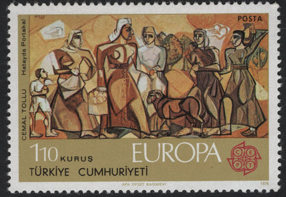SCG8684 - Turkey 1975 Europa – “Hatayda Portakal” and “Yaylada Yörükler”
