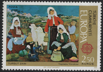 SCG8684 - Turkey 1975 Europa – “Hatayda Portakal” and “Yaylada Yörükler”