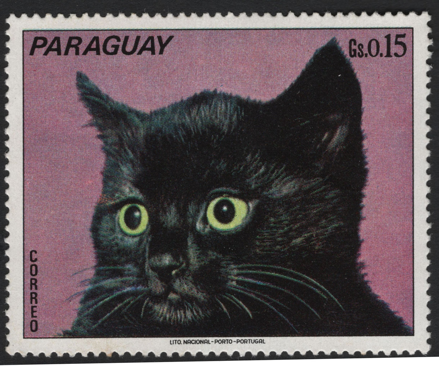 SCG8681 - Paraguay 1970s “Kittens” Definitive Set
