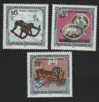 SCG8682 - Austria 1994 – Folk Art and Ethnographic Treasures Series
