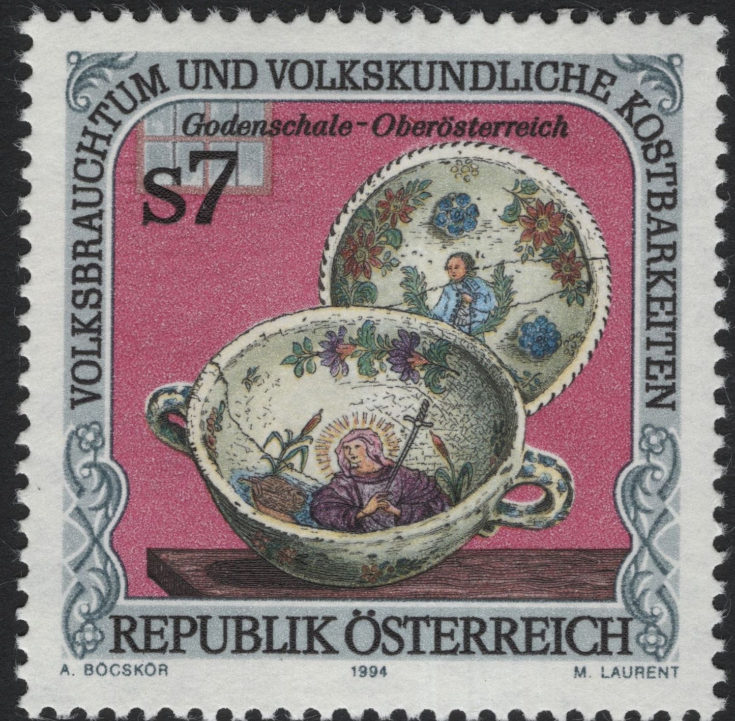 SCG8682 - Austria 1994 – Folk Art and Ethnographic Treasures Series