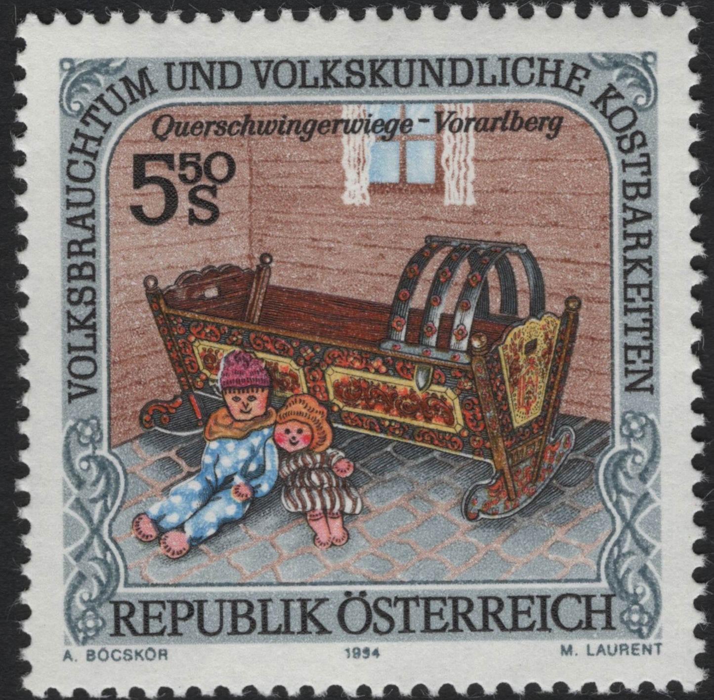 SCG8682 - Austria 1994 – Folk Art and Ethnographic Treasures Series