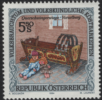SCG8682 - Austria 1994 – Folk Art and Ethnographic Treasures Series