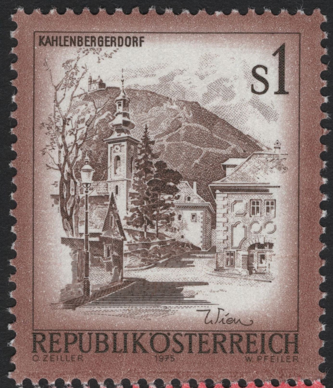 SCG8683 - Austria 1975 Landscapes and Architecture Series