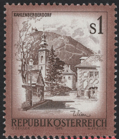 SCG8683 - Austria 1975 Landscapes and Architecture Series