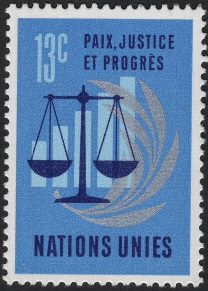 SCG8686 - United Nations “Peace, Justice and Progress” Issue (1969)