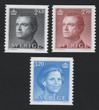 SCG8688 - Sweden Royal Portrait Series (King Carl XVI Gustaf and Queen Silvia) – 1980s