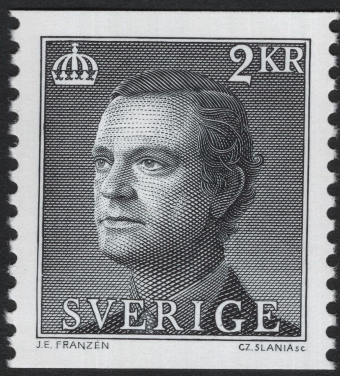 SCG8688 - Sweden Royal Portrait Series (King Carl XVI Gustaf and Queen Silvia) – 1980s