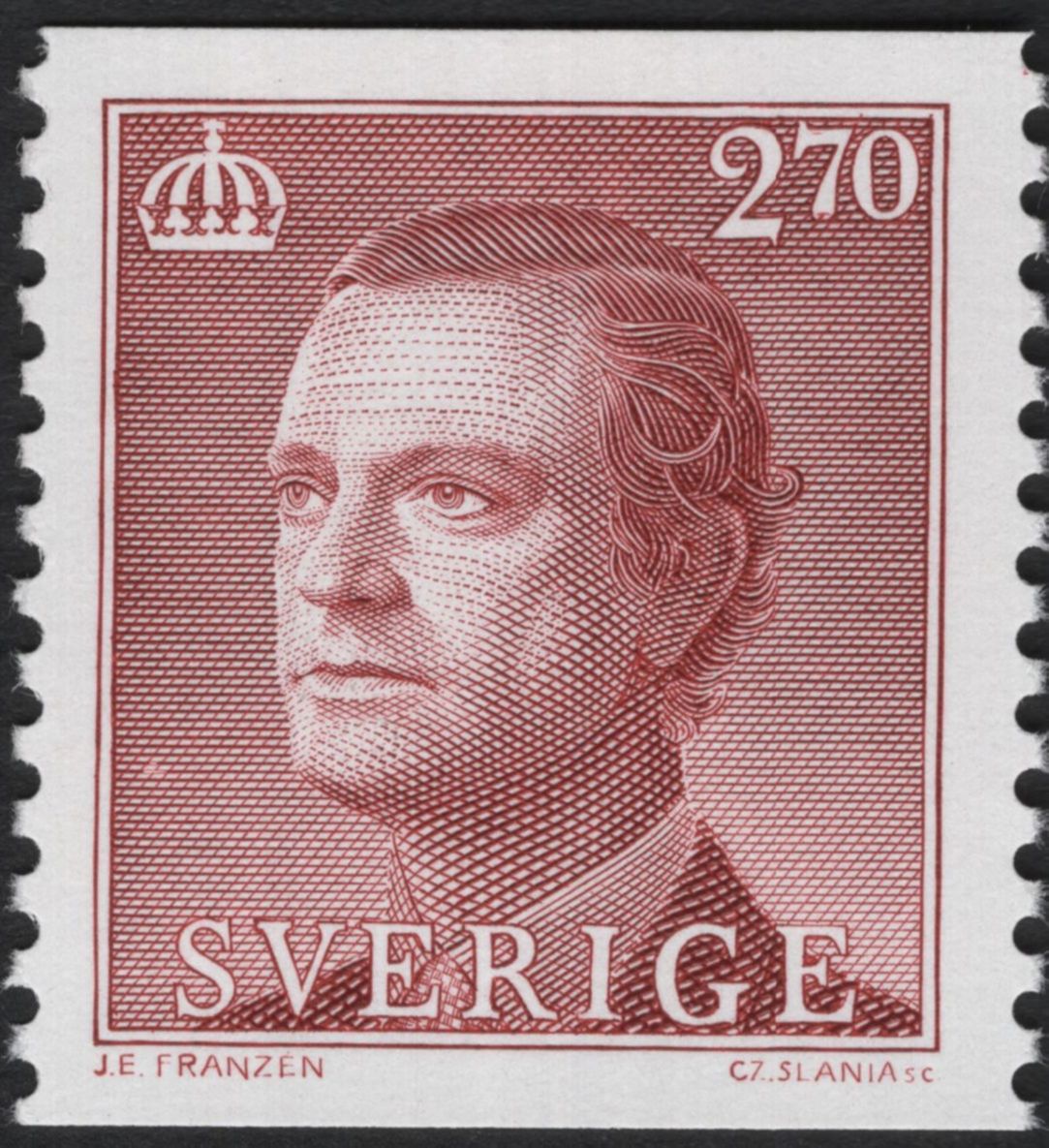SCG8688 - Sweden Royal Portrait Series (King Carl XVI Gustaf and Queen Silvia) – 1980s