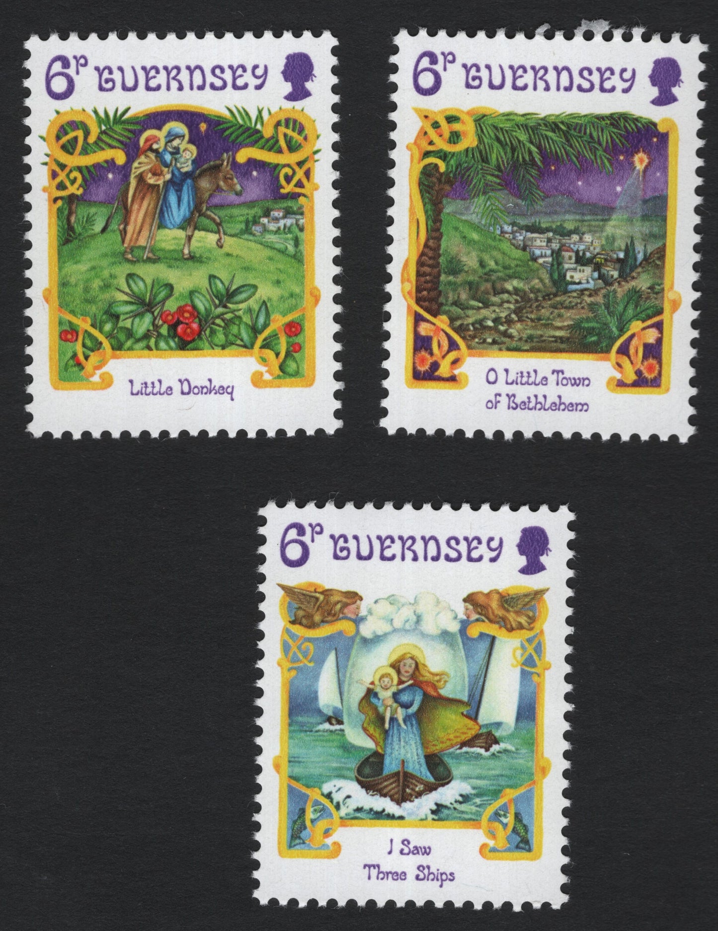 SCG8693 - Guernsey 1975 Christmas Carols Issue