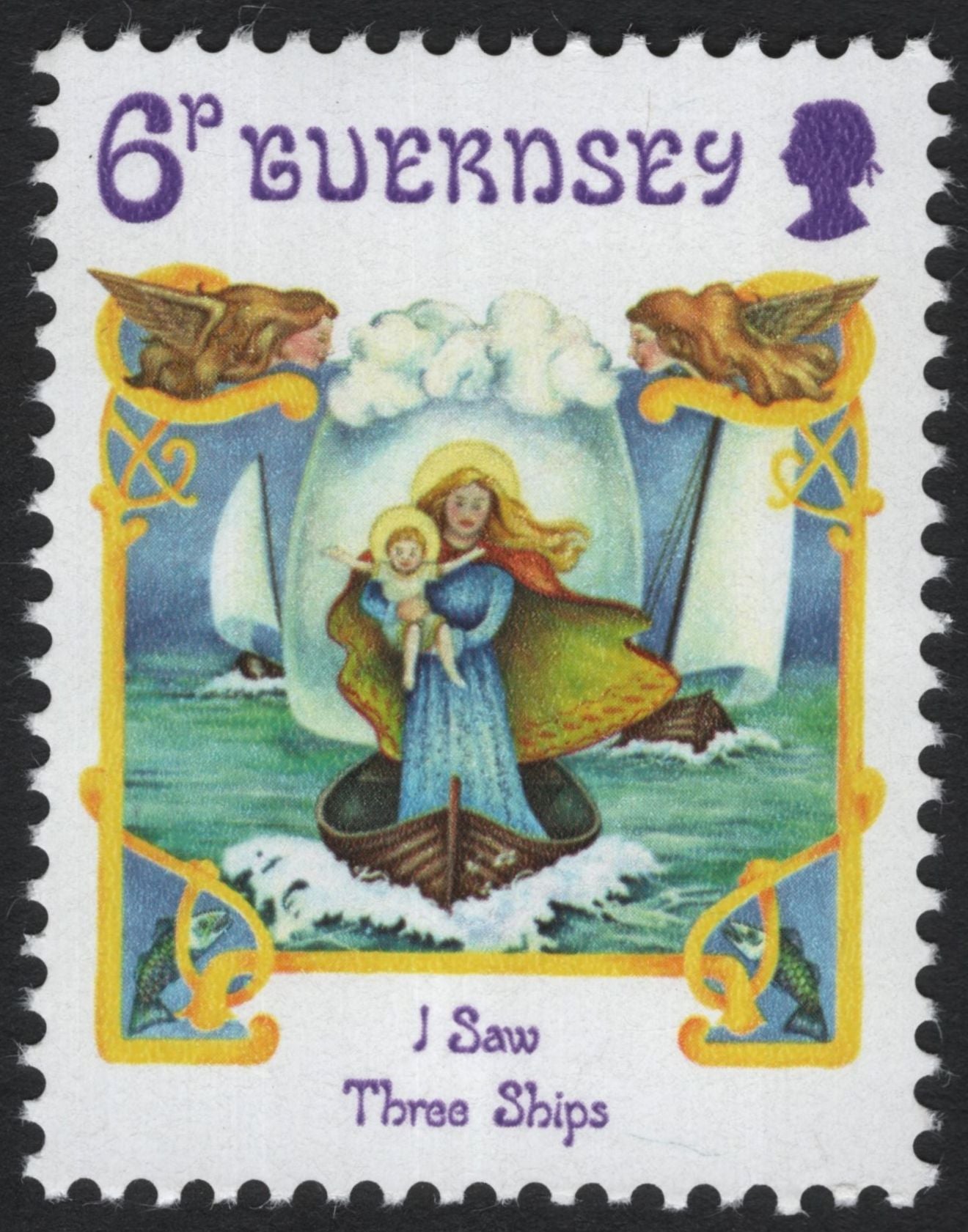 SCG8693 - Guernsey 1975 Christmas Carols Issue