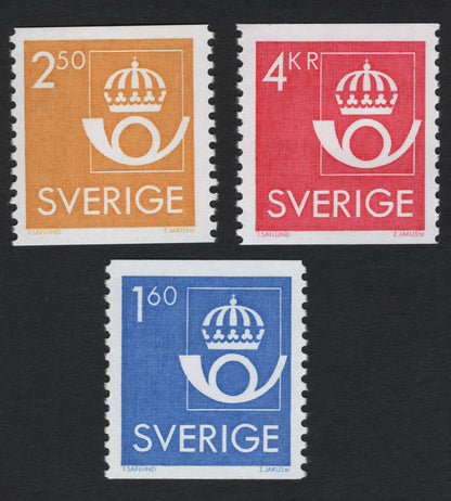 SCG8694 - Sweden Crown and Posthorn Definitives (1969 Issue)