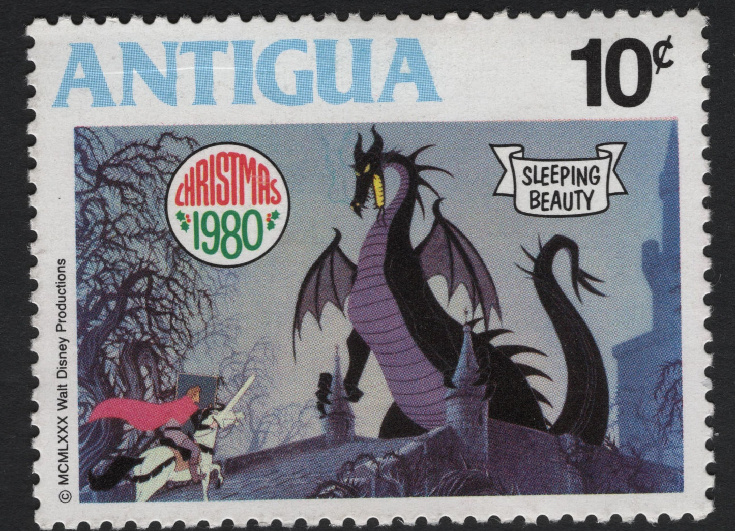 SCG8698 - Antigua 1980 Disney Christmas – Sleeping Beauty Series