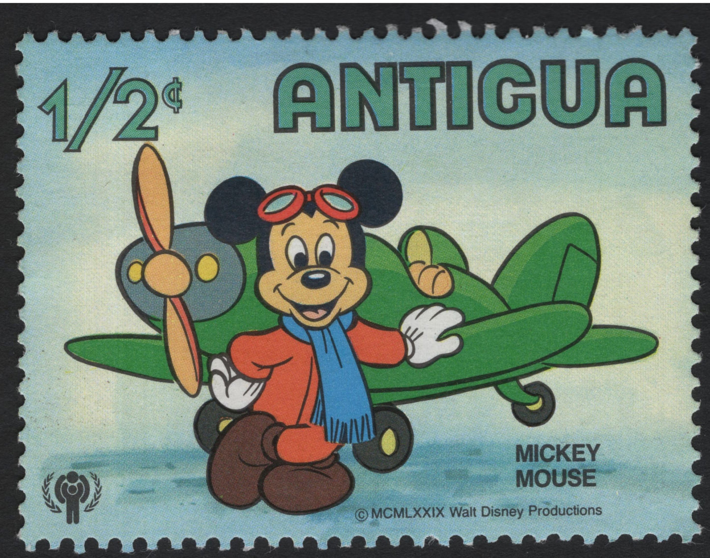SCG8696 - Antigua 1979 Walt Disney Characters – Vehicles and Travel Series