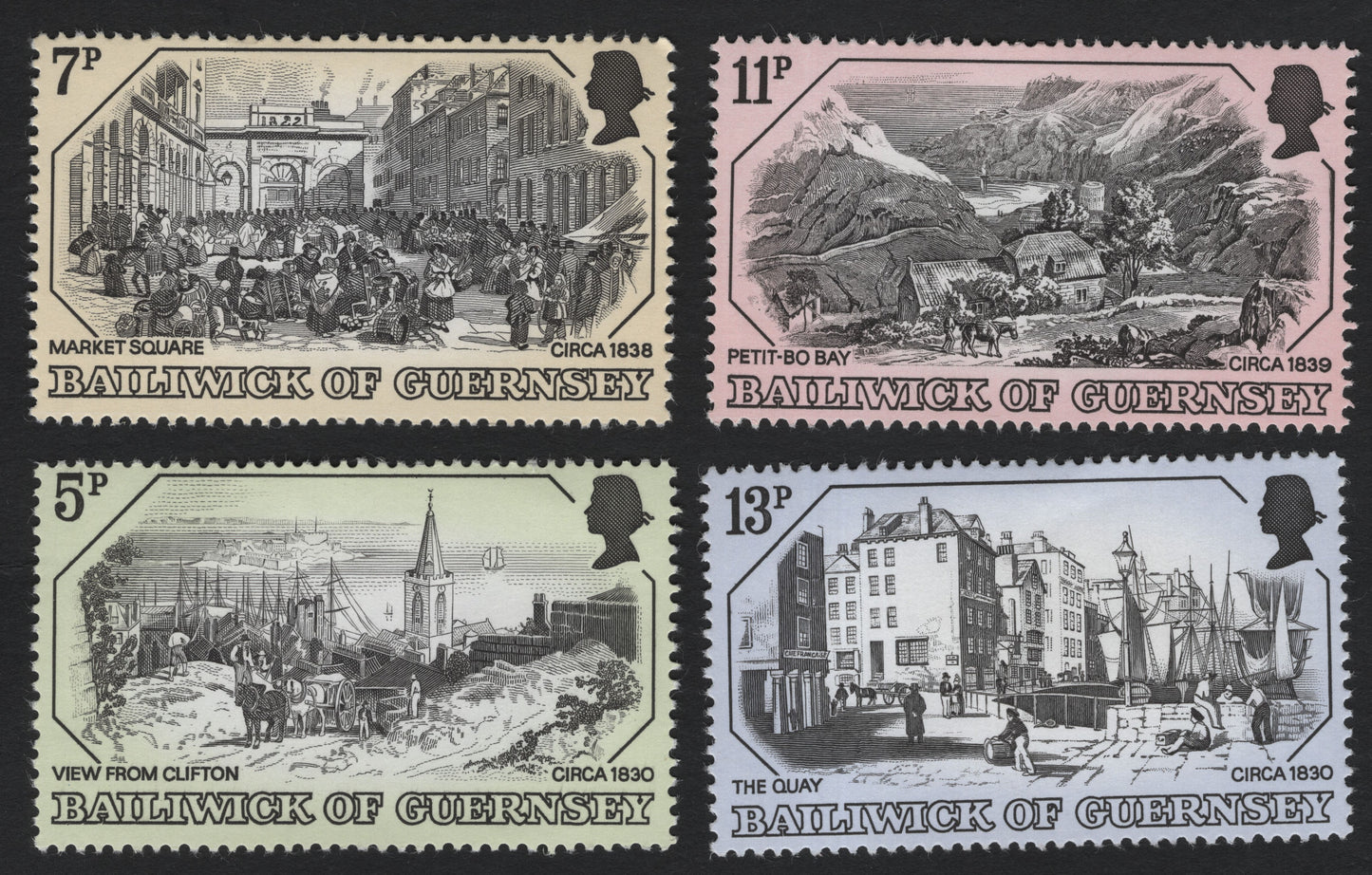 SCG8697 - Guernsey 1970s “Historic Views” Series