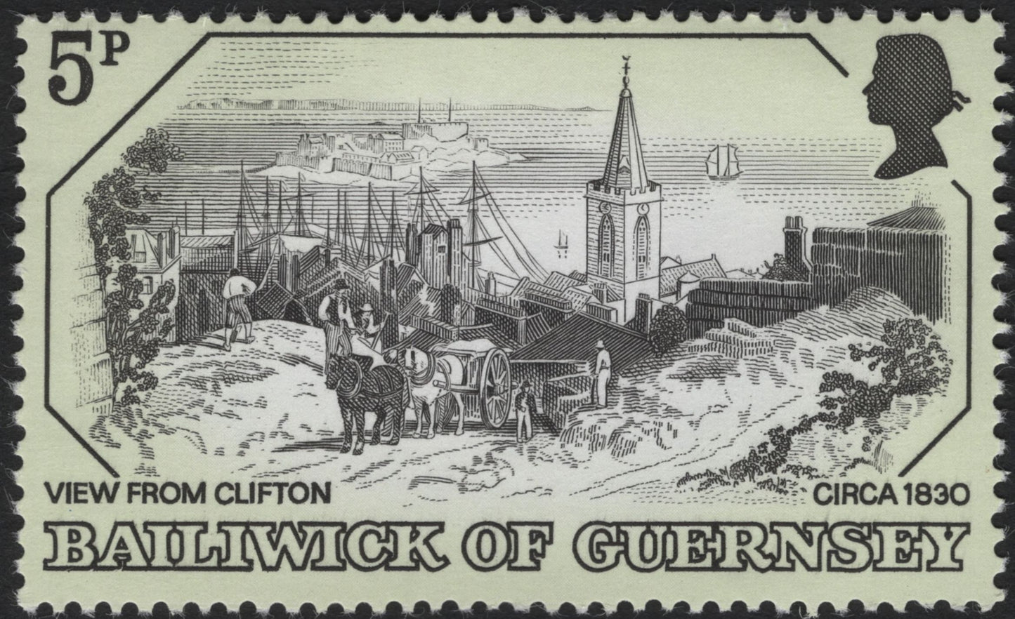 SCG8697 - Guernsey 1970s “Historic Views” Series