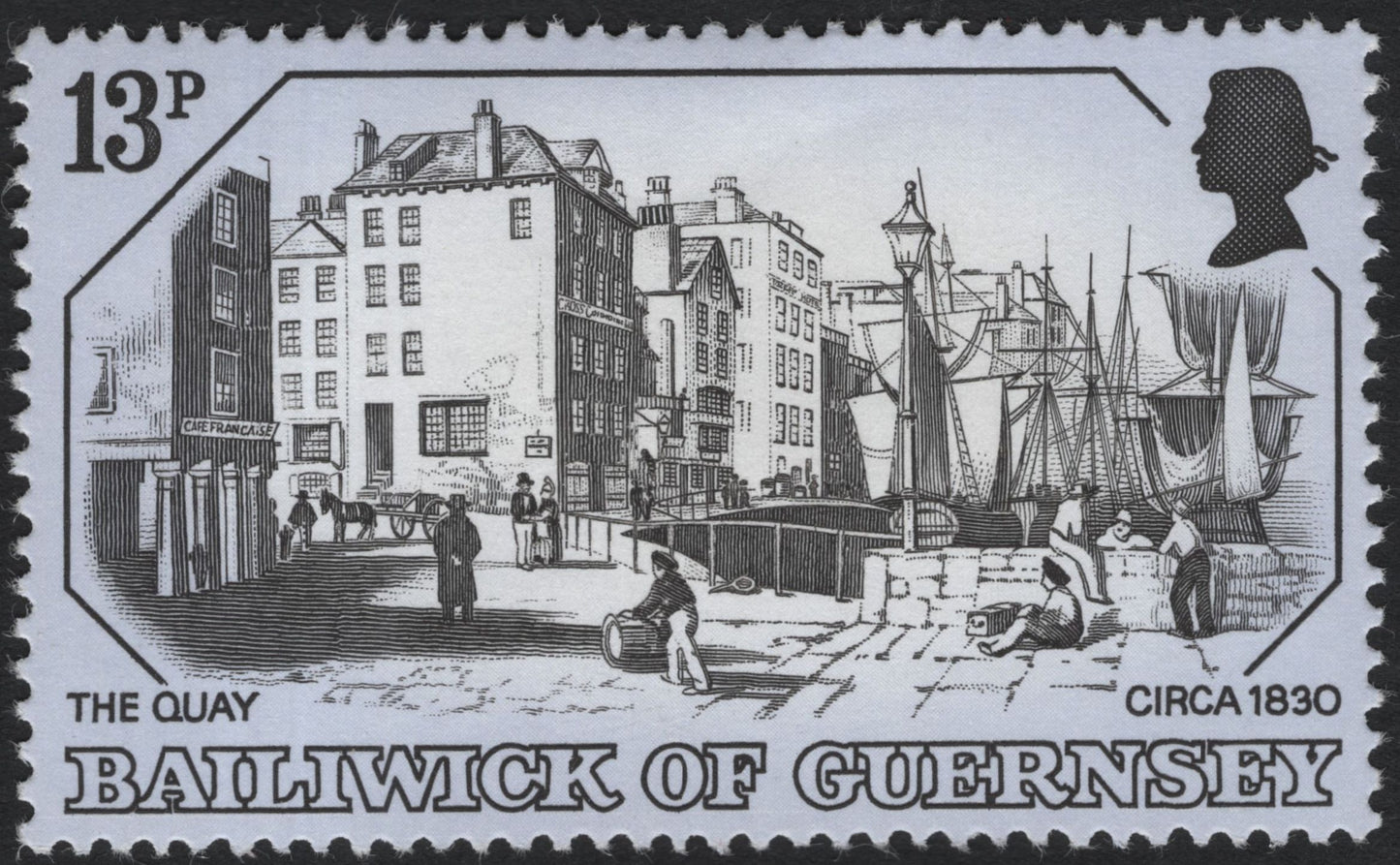 SCG8697 - Guernsey 1970s “Historic Views” Series