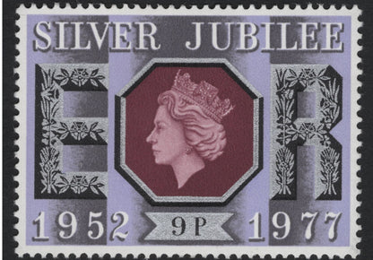 SCG8701 - United Kingdom 1977 Silver Jubilee of Queen Elizabeth II – Definitive Set