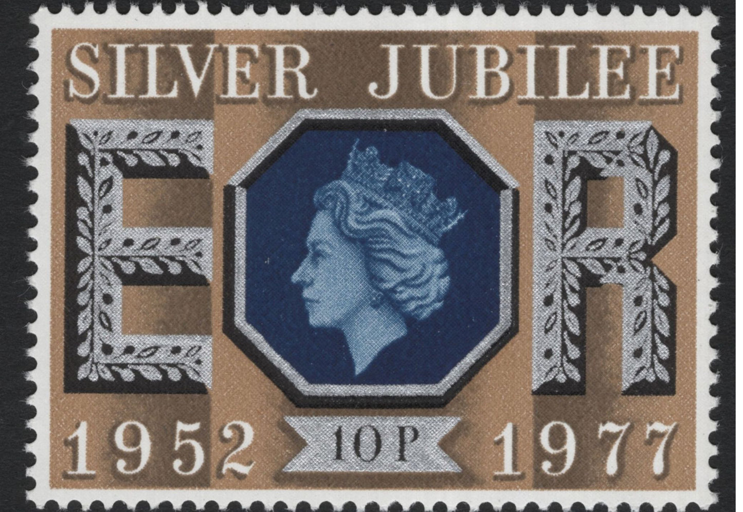 SCG8701 - United Kingdom 1977 Silver Jubilee of Queen Elizabeth II – Definitive Set