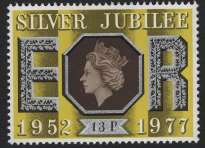 SCG8701 - United Kingdom 1977 Silver Jubilee of Queen Elizabeth II – Definitive Set