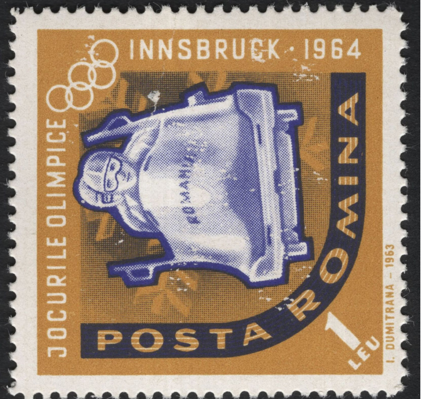 SCG8710 - Romania 1964 Winter Olympics – Innsbruck Games Set