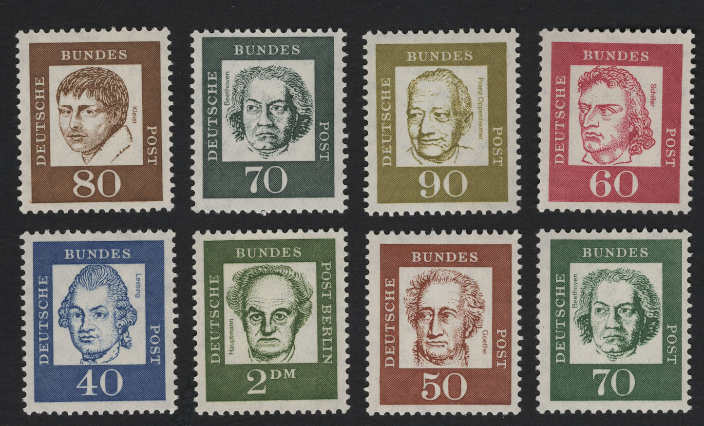 SCG8701 - Germany (Bundesrepublik Deutschland) - Prominent Germans Series