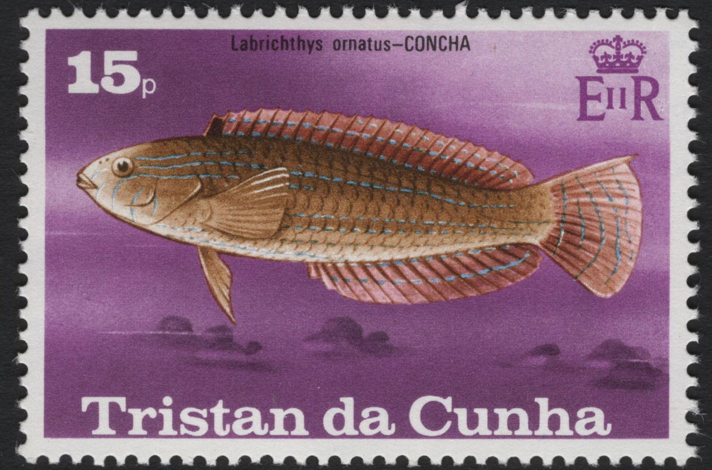SCG8705 - Tristan da Cunha – Marine Life Series (Concha and Soldier Fish)